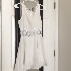 White Laced Dress